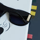 DIFF Eyewear Devil Wears Prada "Miranda" Polarized Sunglasses-Black Grey Gradient