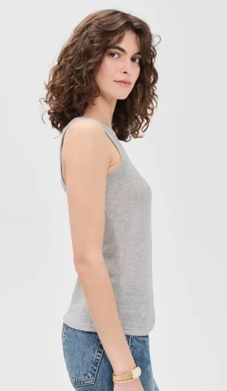Z Supply Select Airy Tank-Classic Heather Grey