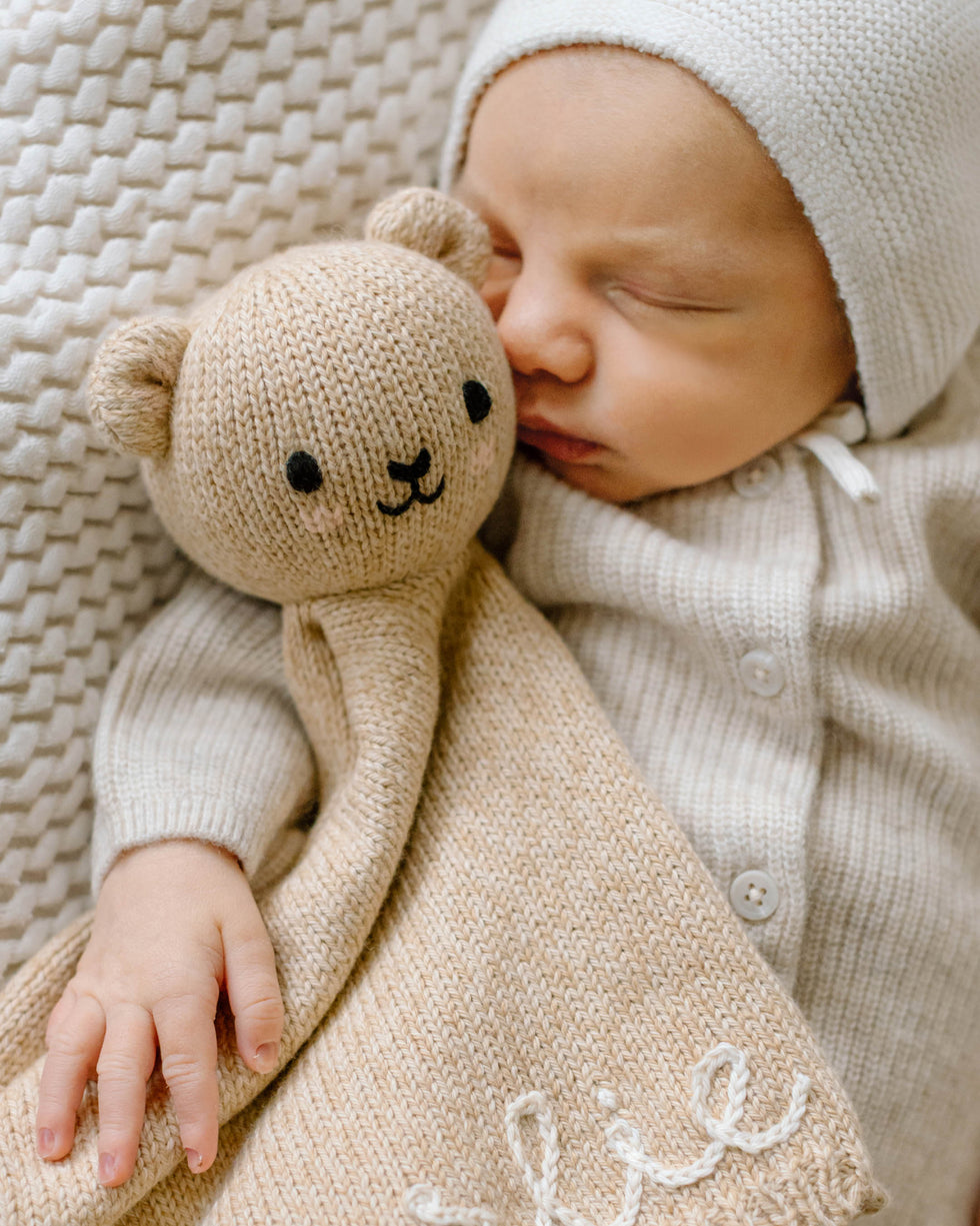 Cuddle + Kind “Baby Bear” Lovey-Honey