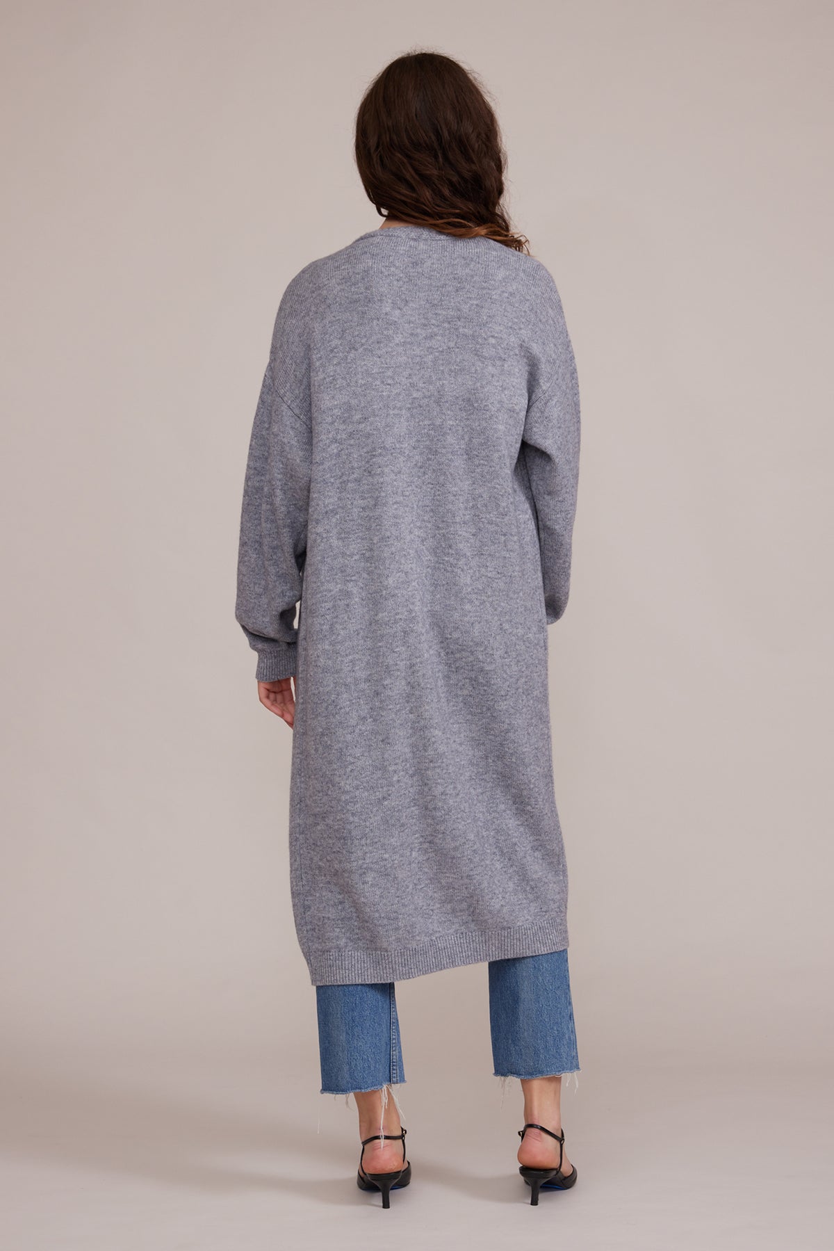 Lucy Paris "Samuel" Cardigan-Grey