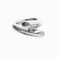 Uno de 50 "Raíces" Ring-Silver