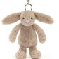 Jellycat Bashful Beige Bunny Bag Charm