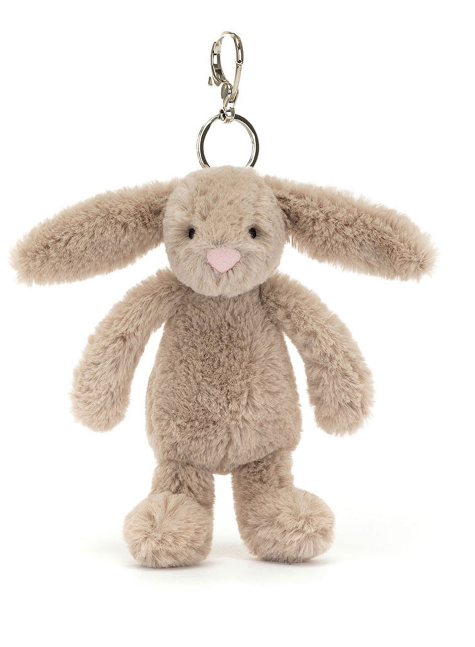 Jellycat Bashful Beige Bunny Bag Charm