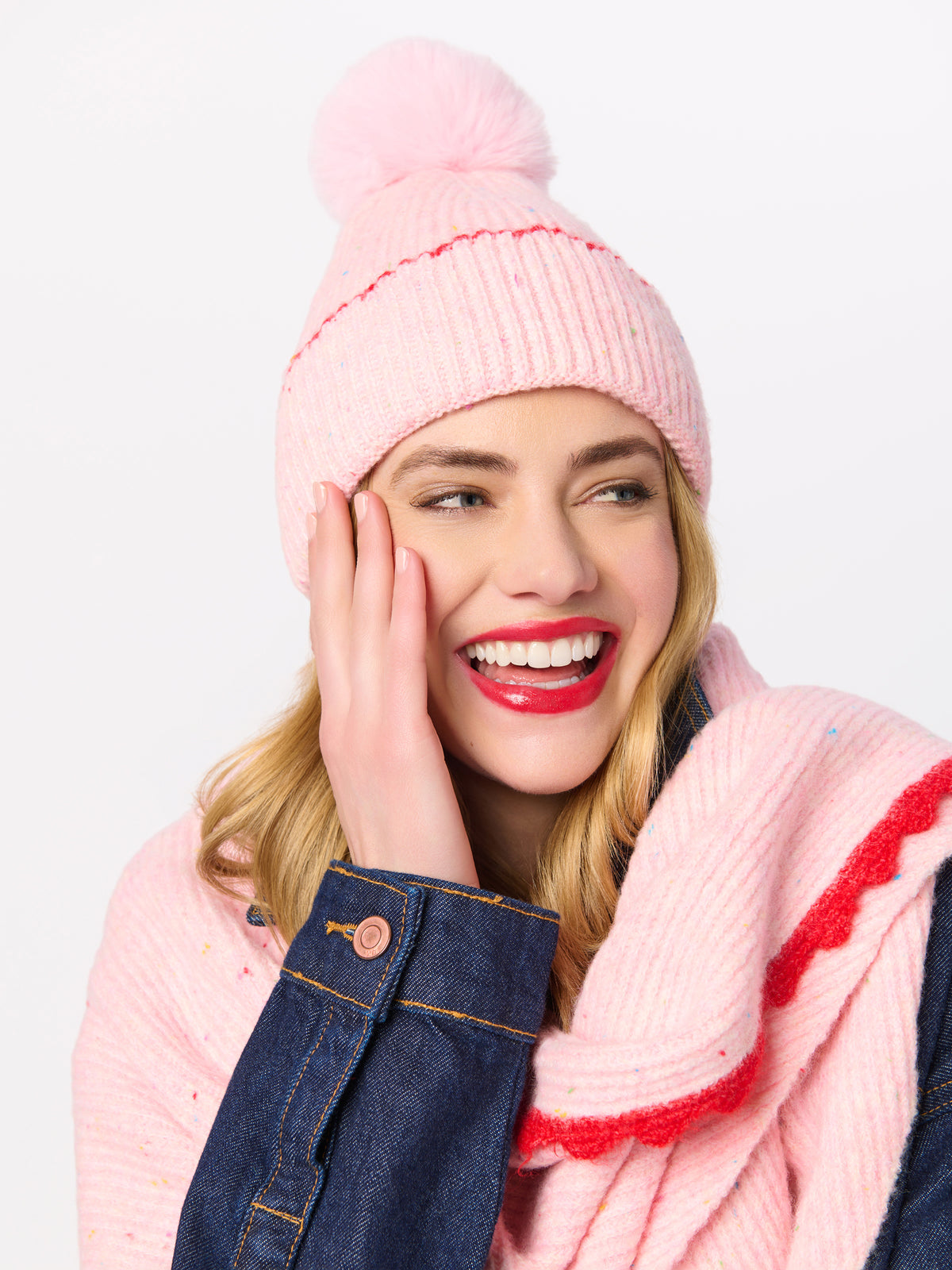 Shiraleah "Kendra" Beanie- Blush