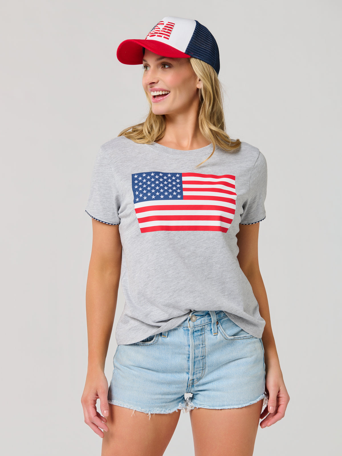 Shiraleah "USA" Trucker Hat-Multi