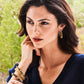 Capucine de Wulf “Berry” Icon Medium Hoop Earrings-Gold
