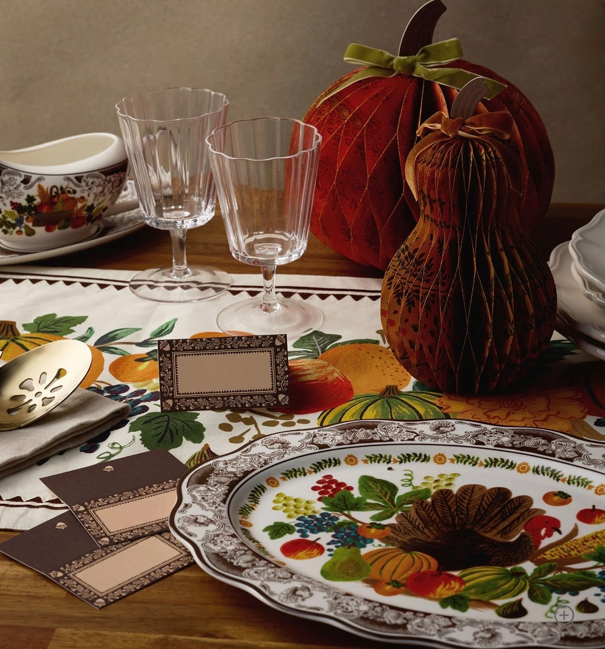 Rifle Paper Co. "Harvest" Large Porcelain Serving Platter