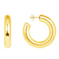 LeMel Tube Hoop Earrings-Large