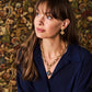 Capucine de Wulf “Berry Clover” Double-sided Pendant - Blue Labradorite