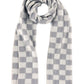Shiraleah "Tanner" Scarf-Grey Checker