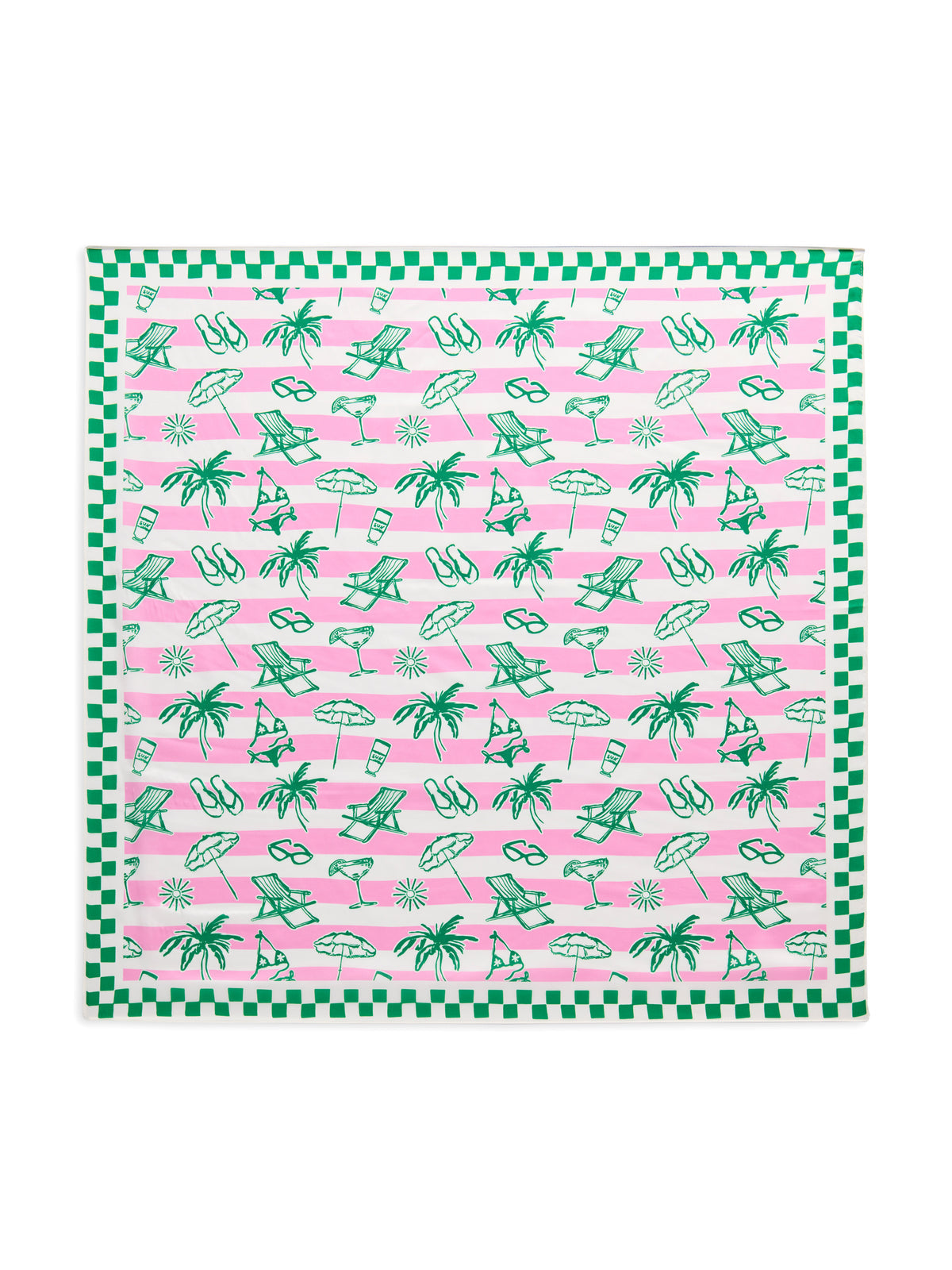 Shiraleah "Tropical" Scarf-Pink