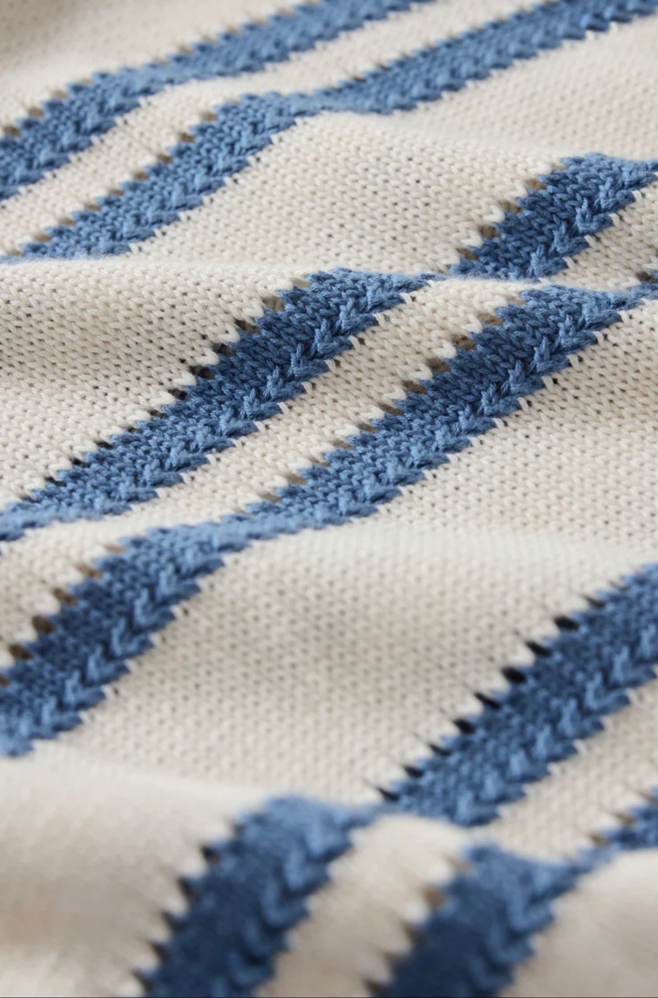 Z Supply Prado Stripe Sweater Tee-Lake Blue