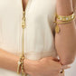 Spartina 449 Dazzle Dot Stretch Bracelet 8mm Crystal - M