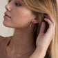 Bryan Anthonys "Simplicity" Maxi Hoops-Silver