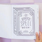 Pippi Post "Hocus Pocus" Coloring Book