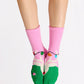 Shiraleah "Reindeer" Socks-Pink