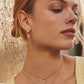 Kendra Scott Mini Elisa Dira Necklace-Gold/Light Pink Lab Opal