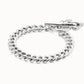 Uno de 50 "Be Expressive" Bracelet- Silver/Clear