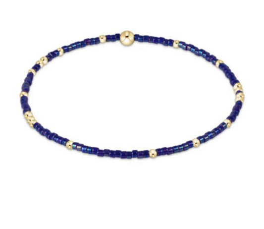 Enewton Extends "Hope Unwritten" Bracelet-Blue Metallic