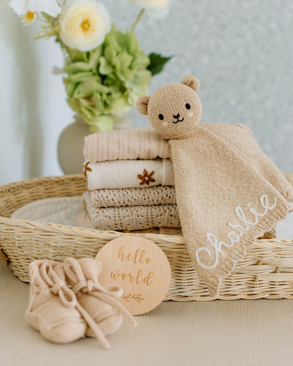 Cuddle + Kind “Baby Bear” Lovey-Honey