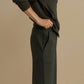 Varley “The Wide Leg” 30” Pant- Olive Marl