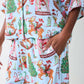 Printfresh Eco Satin Wildest Dreams Pajama Sleeve Set-Cowboy Christmas