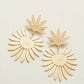 Spartina 449 Palmetto Earrings-Gold