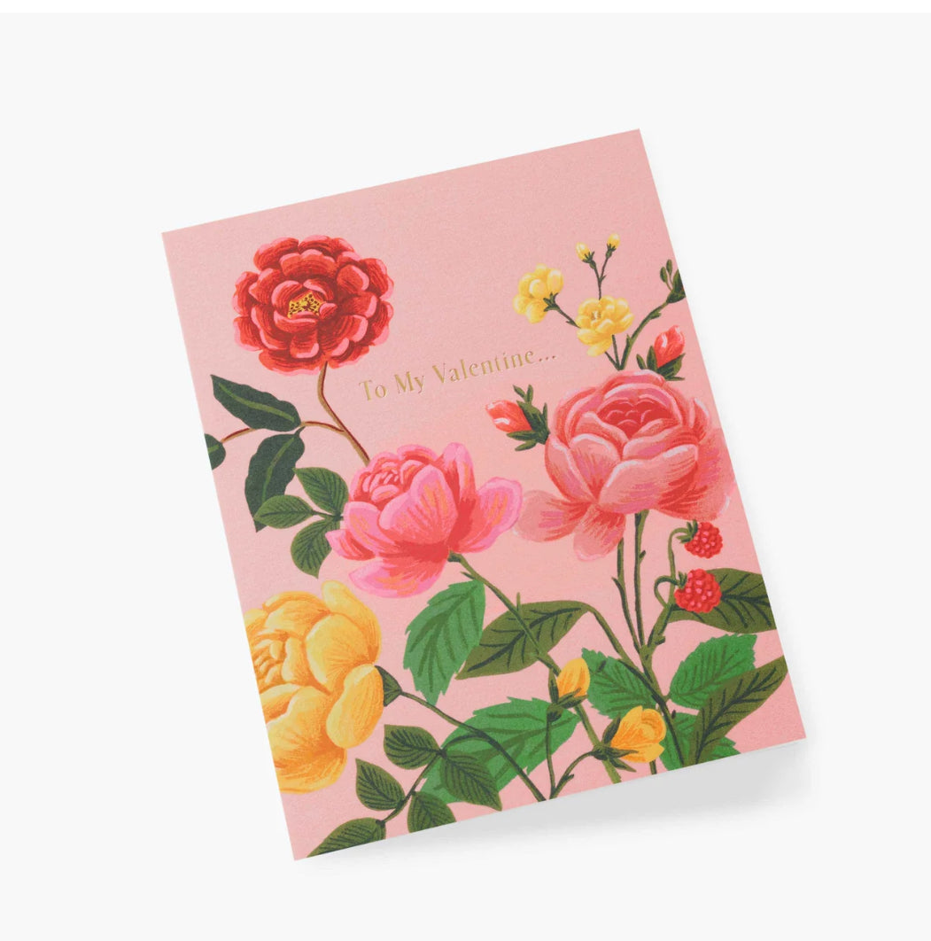 Rifle Paper Co. "To My Valentine" Card