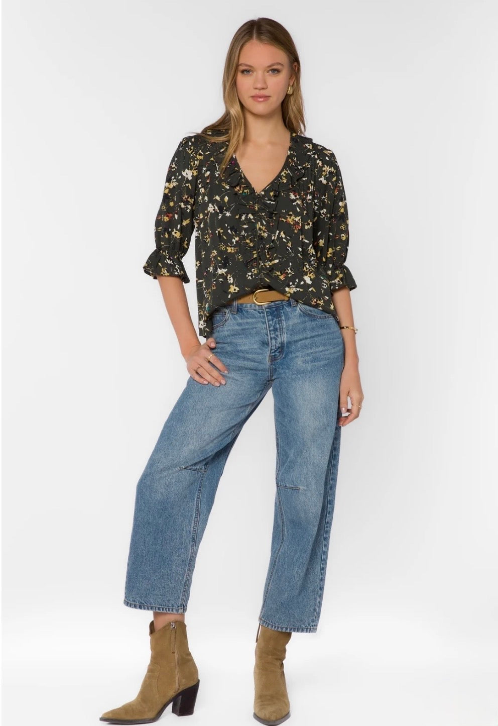 Velvet Heart "Anthea" Top-Floral Camo