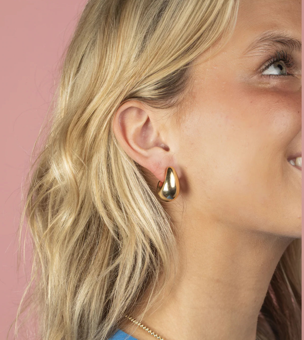 LeMel Teardrop Gold Earrings