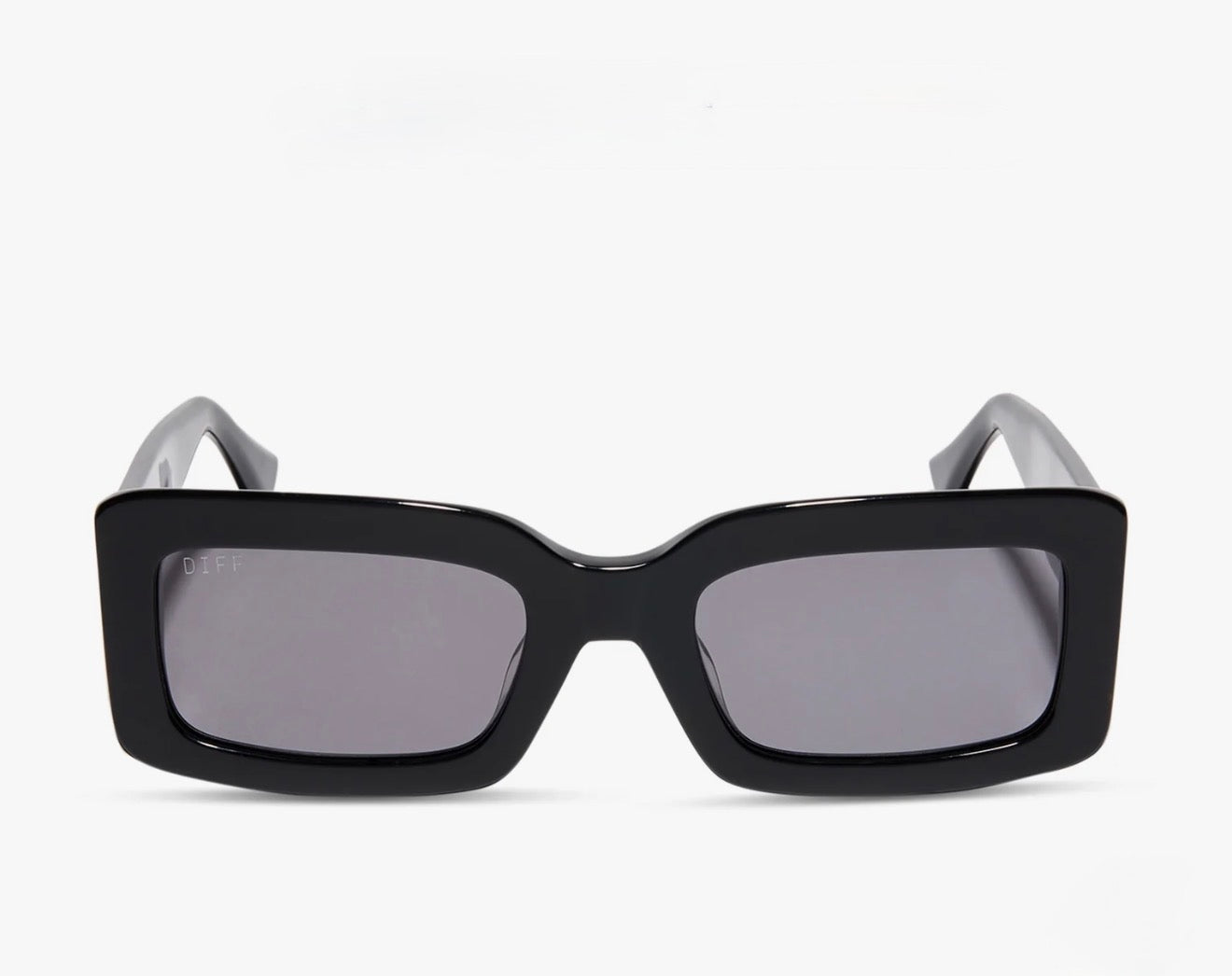 Diff Eyewear “Indy” Black Grey Polarized Sunglasses