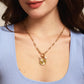 LeMel “Callie” Charm Necklace-Gold