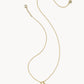 Kendra Scott Mini Elisa Dira Necklace-Gold/Lab Grown Blue Opal