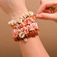 The Darling Effect Scrunchie Charm Set-Sienna Spice