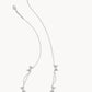 Kendra Scott Bow Strand Necklace-Silver