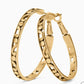 Brighton Contempo Large Hoop Earrings-Gold