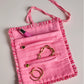 Shiraleah "Elle" Jewelry Roll-Pink