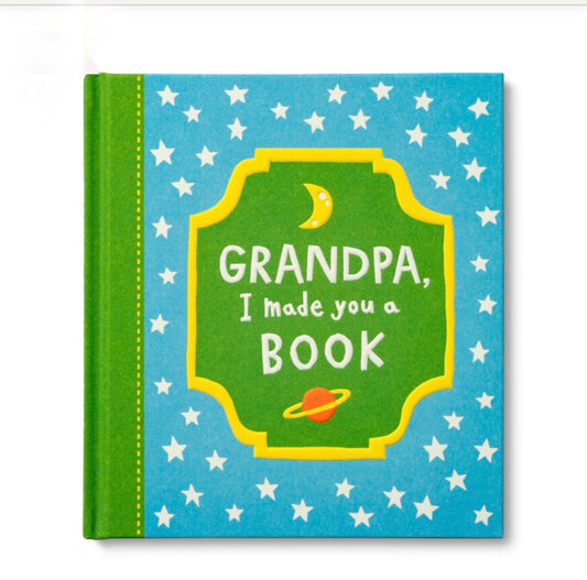 “Grandpa, I Made You a Book” Book