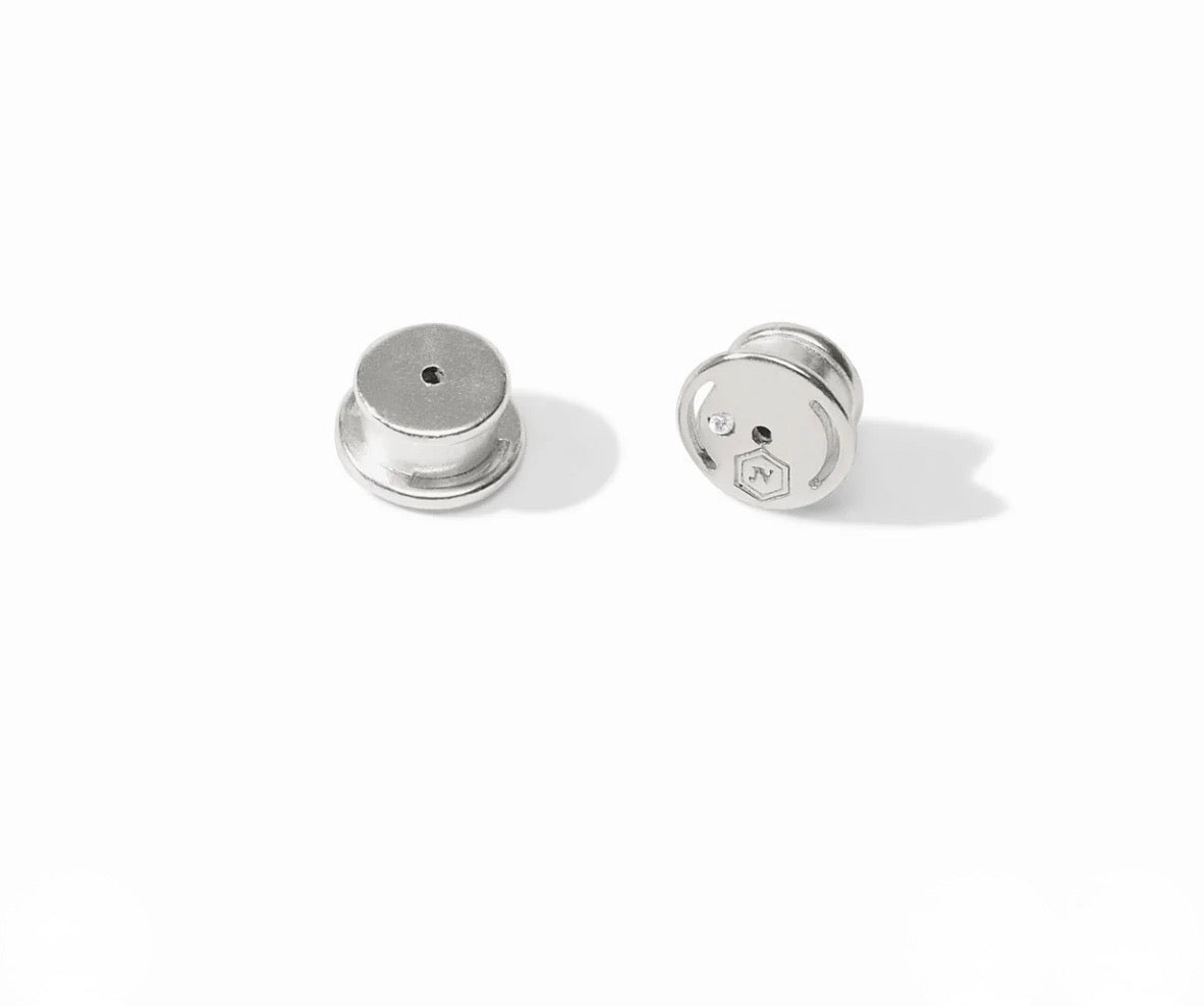 Julie Vos “Sahara” Hoop Earring - Silver
