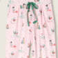 PJ Salvage "Peace & Pawlidays" Dog Print Pant