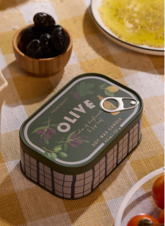 Paddywax Bistro Tin - Olive