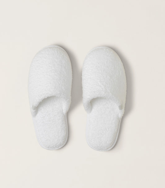 Barefoot Dreams CozyChic® Unisex Slipper- White