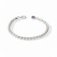 Julie Vos “Cobblestone” Link Bracelet- Silver