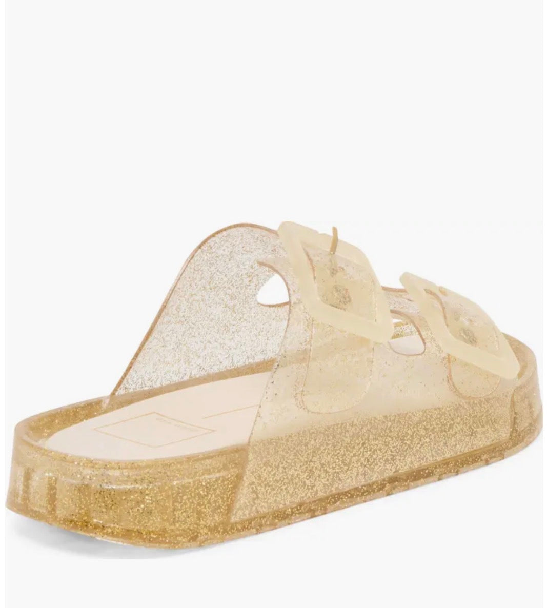Dolce Vita "Julio" Vinyl Sandal-Gold