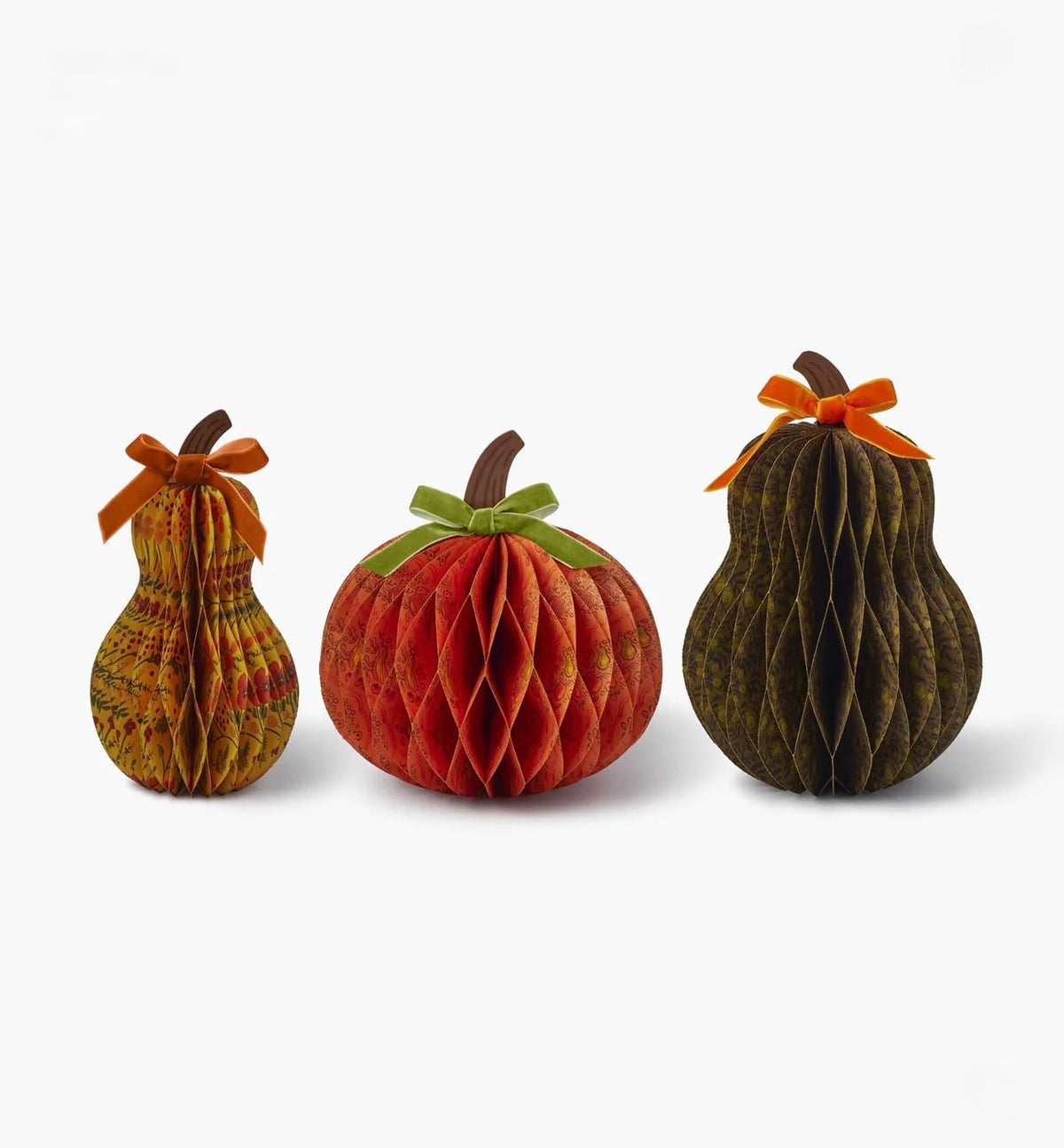 Rifle Paper Co. "Harvest" Honeycomb Gourd Decor