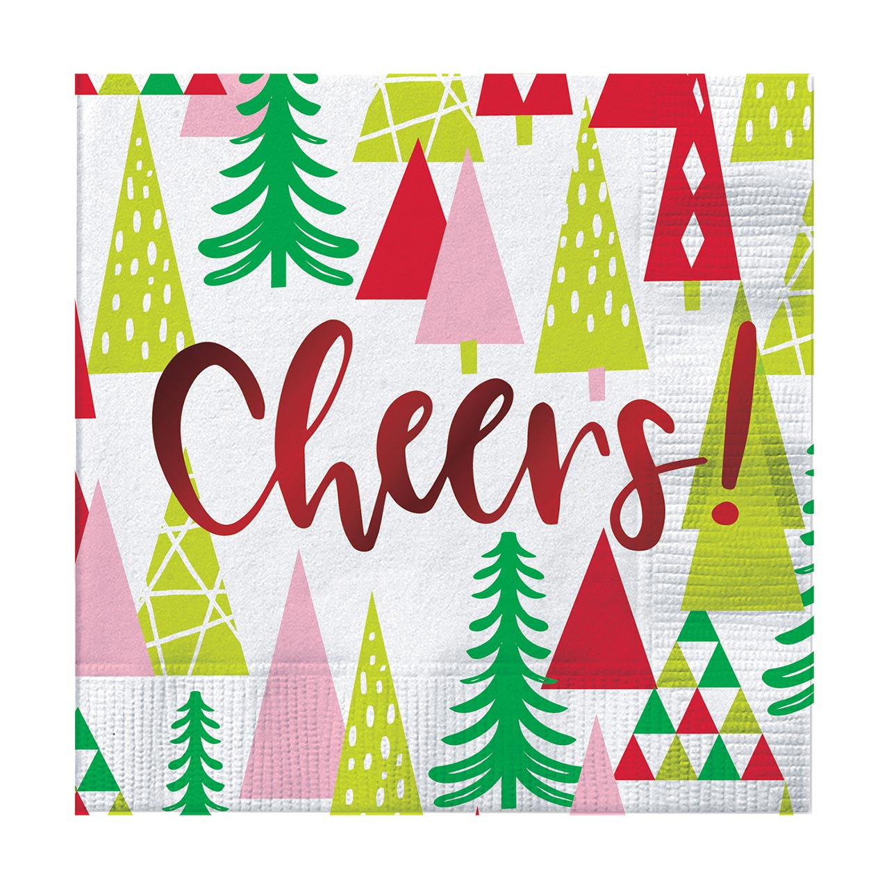 Slant "Cheers" with Trees Napkins (20 ct)