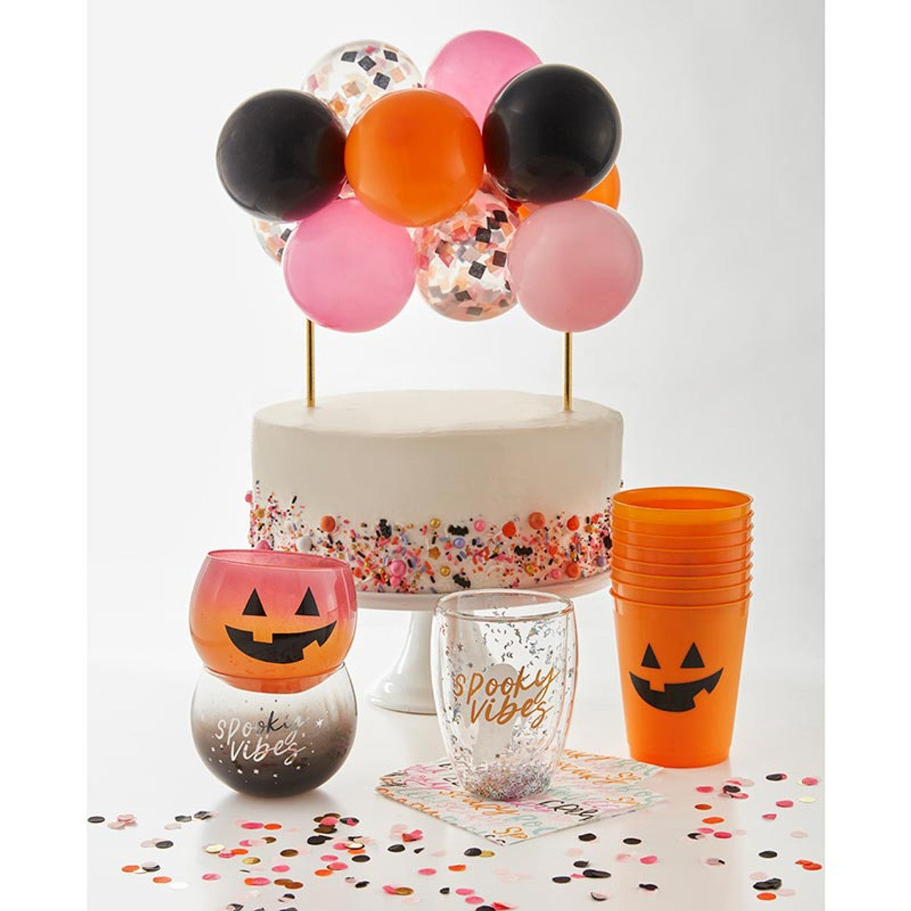 Slant Collection Frost Cups - Jackolantern