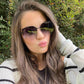 Diff Eyewear "Bree" Black + Grey Gradient