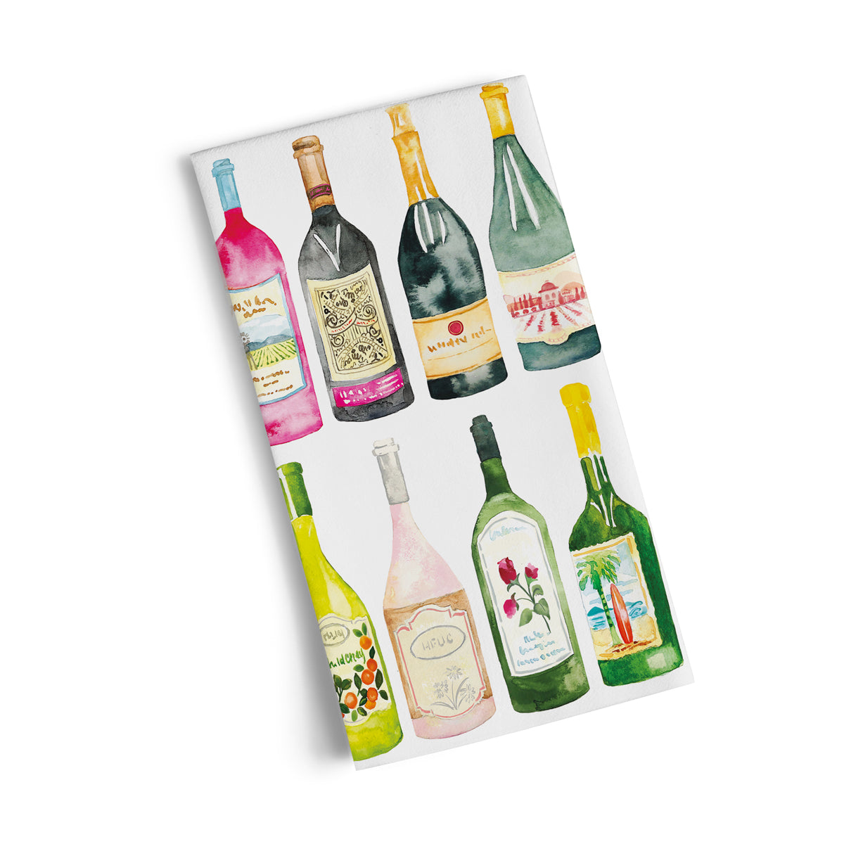 WerkShoppe “Wine Cellar” Cotton Tea Towel