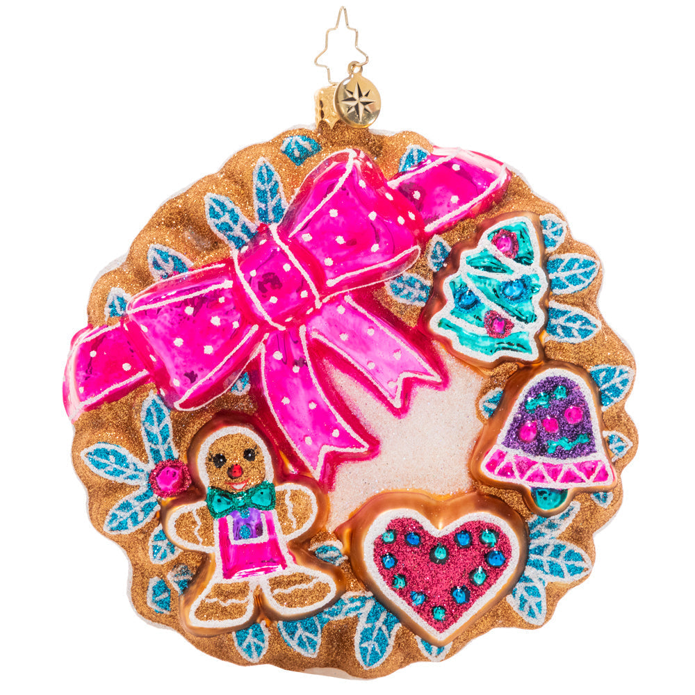 Christopher Radko Ornament - Sweet Treats Wreath